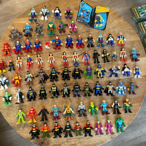 80 DC comics Imaginext figures - Picture 1 of 11
